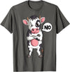 Funny Cow Lover & Owner Gift Ideas Cow Farmer Kids Boys Girls Womens T-Shirt - Asphalt Grey