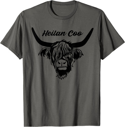 Scottish Highland Cattle Cow Heilan Coo T-Shirt