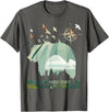 Camping Bears And To The Mountains I Go To Lose My Mind Camping Bear T-Shirt - Asphalt Grey