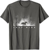 American Outdoor Apparel Horse Riding Apparel - Horse T-Shirt - Asphalt Grey