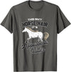 Cute Appaloosa Horse Designs Co Appaloosa Horse Hair Gift Horse Riding T-Shirt - Asphalt Grey