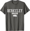 Berkeley California - Apparel & Gifts Berkeley California Bear Pride Vintage T-Shirt - Asphalt Grey