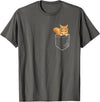 Cute Maine Coon Cat Mom Gifts T Shirts & Hoodies Funny Mens Womens Pocket Orange Maine Coon Cat Lover Owner T-Shirt -