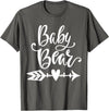 Funny Mama Bear Family Matching Gifts Clothing DJ Baby Bear T-Shirt - Asphalt Grey