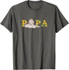 Disney The Lion King Papa Father's Day Mufasa & Simba Sketch T-Shirt - Asphalt Grey