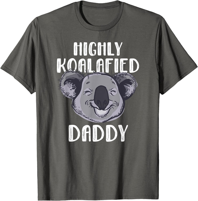 Funny Cute Daddy Koala Bear Shirt Co Funny Daddy Koala Bear Shirt Men - Asphalt Grey