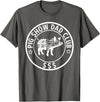 Funny Pig Show Dad On Father's Day Pig Show Dad Club Pig Show Father T-Shirt - Asphalt Grey