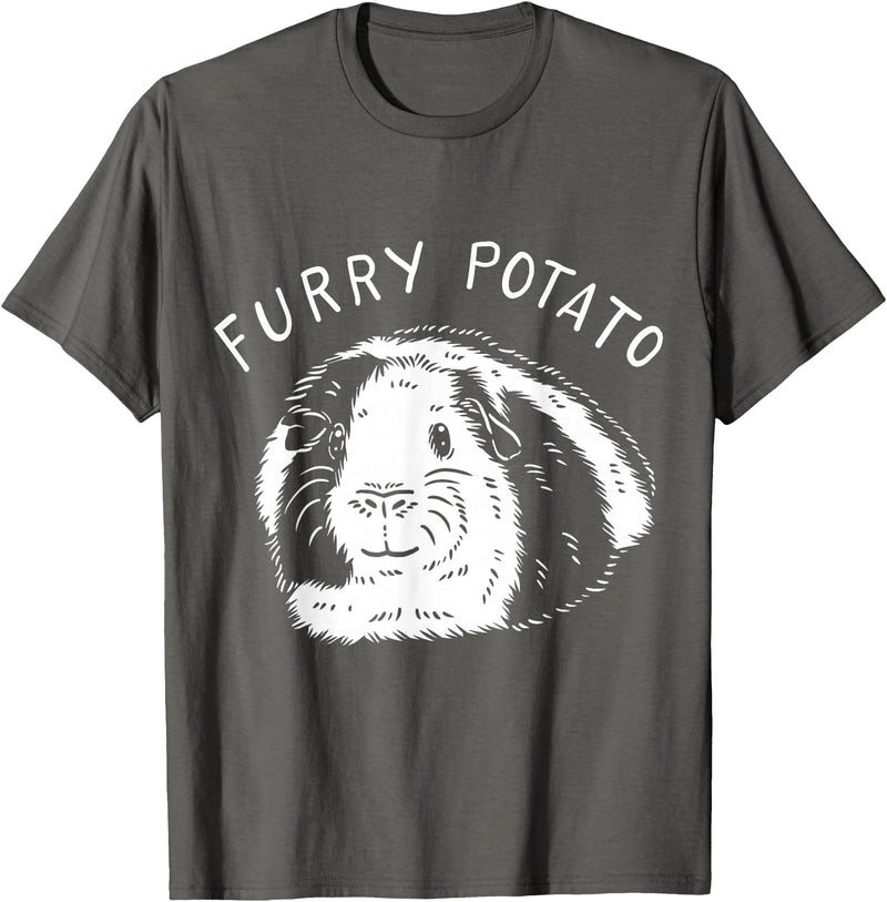 Guinea Pig Cavy Funny Gifts Guinea Pig Cavy Funny Gift T-Shirt - Asphalt Grey