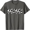 Cow Pattern Print Family Matching Birthday Shirts Cow Mimi Birthday Family Matching Mothers Day Boy Girl Farm T-Shirt -