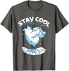 Stay Cool Polar Bear Arctic North Pole Gift Stay Cool | Polar Bear | Arctic North Pole T-Shirt - Asphalt Grey