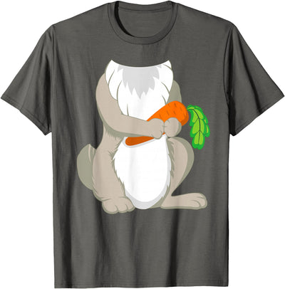 Rabbit Hugging a Carrot Cute T-Shirt