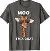 themed giraffe gifts Funny Giraffe Lover Quote Animals I Love Giraffes Gifts T-Shirt - Asphalt Grey
