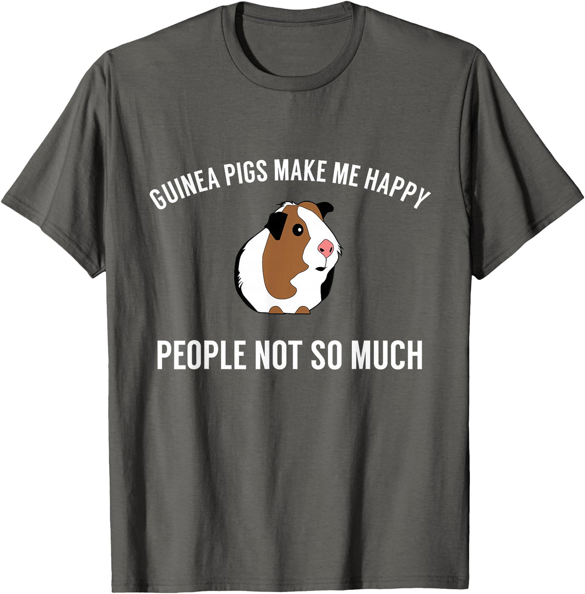 Guinea Pig Accessories & Gifts Funny Guinea Pig Tshirt Gift | Guinea Pig Tee T-Shirt - Asphalt Grey