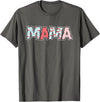 Retro Cherry Matching Family Tees Boho Cherry Mom Mama Halloween Costume T-Shirt - Asphalt Grey