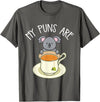 My Puns Are Koala Tea Koala Lover Gift T-Shirt - Asphalt Grey