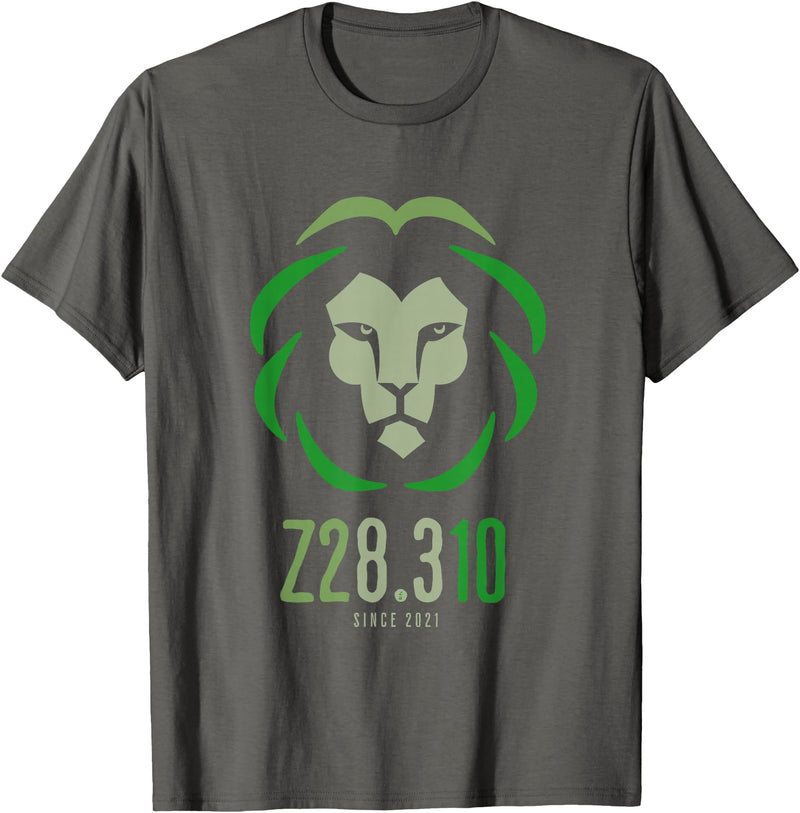 Liberty Styles Z28.310 Since 2021 Funny Lion T-Shirt - Asphalt Grey