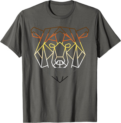 LGBTQ Bear Gay Pride Month - Geometric Bear T-Shirt