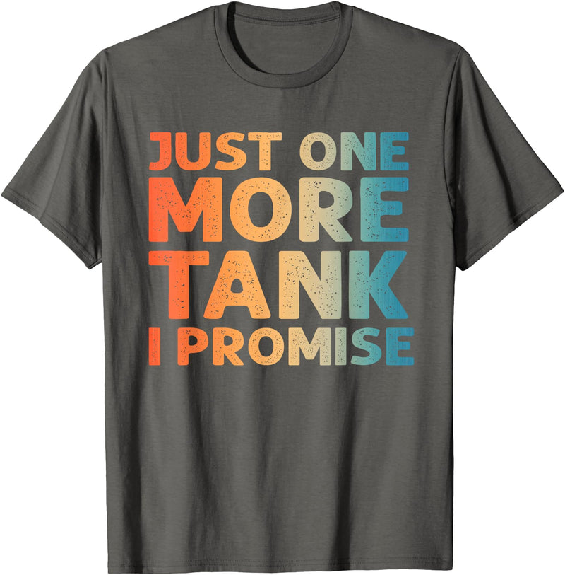 Funny Aquarium Gift Fish Tank Accessories & Stuff Best Fish Tank Design For Men Women Fish Tank Aquarium Lover T-Shirt - Asphalt Grey
