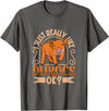 Creative Duroc Pig Designs I Love My Duroc Pig T-Shirt - Asphalt Grey