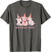I Love Pigs Birthday Girl Happy Pig Lover T-Shirt - Asphalt Grey