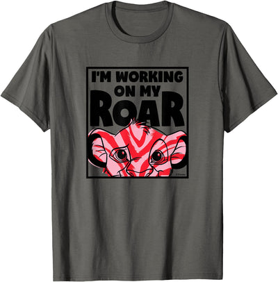 Lion King - I'm Working On My Roar T-Shirt