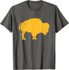 EmmaLoo Tees Buffalo New York BFLO B-Lo WNY Shirts Buffalo New York Shirt B-LO BFLO Hockey WNY Shirt T-Shirt - Asphalt Grey