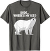 Polar Bear Gift Polar Bear Accessories & Stuff Best Polar Bear Design For Men Boys Kids Polar Bear Lover T-Shirt - Asphalt Grey