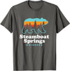 Steamboat Springs Colorado Bear T-Shirt - Asphalt Grey