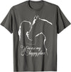 horseslover004 You are my happy place - Horses Lovers T-Shirt - Asphalt Grey