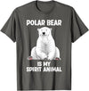 Polar Bear Gift Polar Bear Accessories & Stuff Cool Polar Bear Art For Men Women Kids Polar Bear Lover T-Shirt - Asphalt Grey