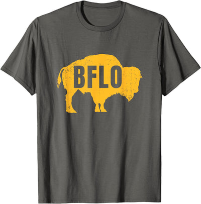 Cow Buffalo New York Bflo Lo Wny T-Shirt
