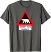 Svalbard T-Shirt Co. Svalbard T Shirt Polar Bear Sign Gjelder hele Norway T-Shirt T-Shirt - Asphalt Grey