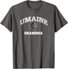 Campus Lab University of Maine Black Bears Grandma T-Shirt - Asphalt Grey
