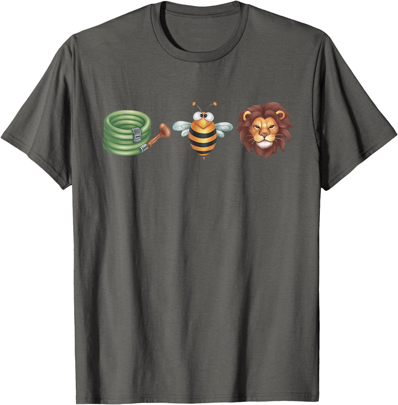 Hose Bee Lion Funny Meme Funny Ho's Be Lying Hose Bee Lion Funny Meme Hose Bee Lion T-Shirt - Asphalt Grey