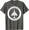 Bear Cave Designs - USA McDonnell Douglas F-4 Phantom II T-Shirt - Asphalt Grey