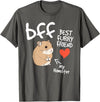 Hamster lover BFF Best Furry Friend my hamster cute fun kids T-Shirt - Asphalt Grey