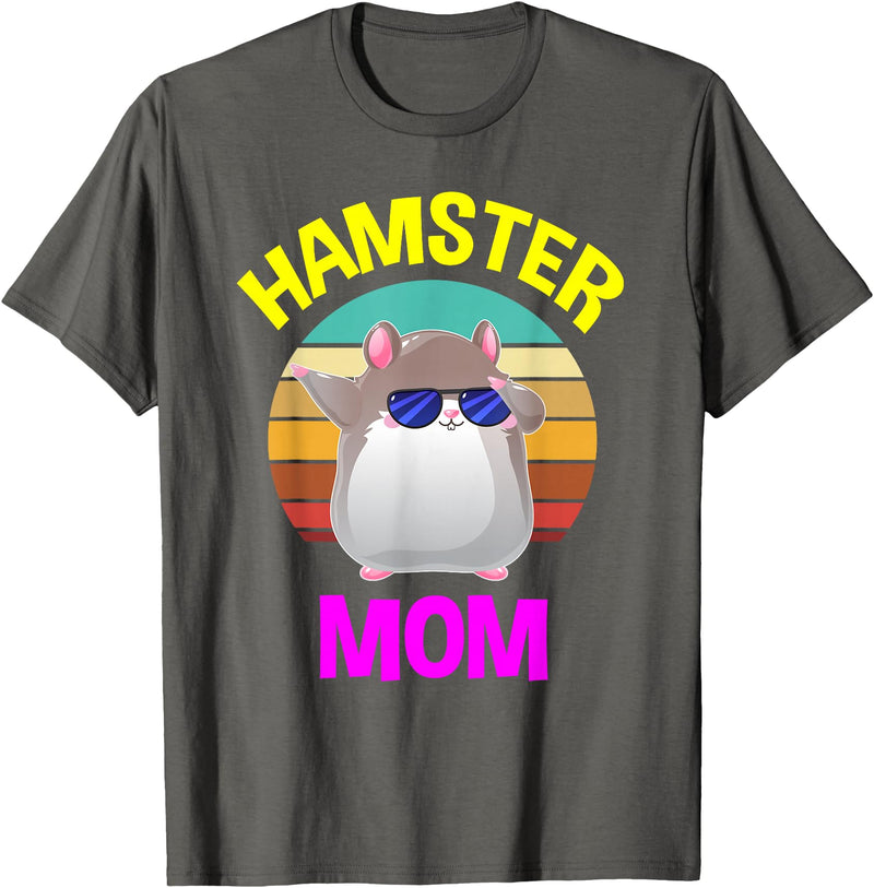 Hamster Mother Costume Lover Gifts Women Children T-Shirt - Asphalt Grey