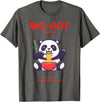 Chinese Panda Restaurant Panda Wo hop Restaurant, Best Bear T-Shirt - Asphalt Grey