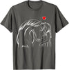 Cute Horse Owner Gifts Horse Lover Girl Horseback Riding Women T-Shirt - Asphalt Grey