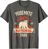 Yosemite Bear Lovers Gifts Yosemite National Park Vintage Gift T-Shirt - Asphalt Grey