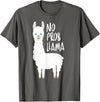 CuisineDuCool Cute No Prob Llama - No Probllama T-Shirt - Asphalt Grey