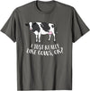 Cute Cow Animal Gifts Cattle Cow Farmer Gift I Just Really Like Cows, Ok? T-Shirt - Asphalt Grey