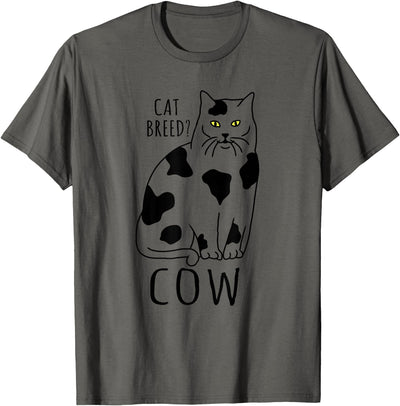 Cat Is a Cow Cat Memes Funny Feline Breed T-Shirt