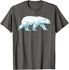 Polar Bear Gift Polar Bear Accessories & Stuff Cool Polar Bear Design For Men Women Arctic Polar Bear Lover T-Shirt - Asphalt Grey