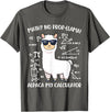 Math Llama Clothing Math Llama T-Shirt - Asphalt Grey