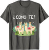 Spanish Shirt | Llama Tee | Funny Spanish Shirt Funny Spanish Tee, Como Te Llama, Llama Tshirt T-Shirt - Asphalt Grey