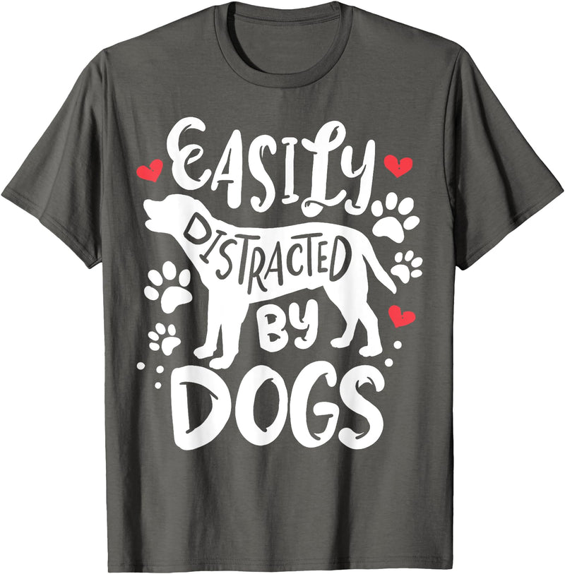 DogDogWoof Dog T-Shirt - Asphalt Grey