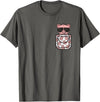 KATYLIN Funny Pig Pocket Pig Lover Men Women Boys Girls Kids T-Shirt - Asphalt Grey