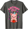 CC Piggy Stuff Pig Birthday Girl Piggy Party Gift Women T-Shirt - Asphalt Grey