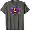 Yellow Cow TV Carnival Cow T-Shirt - Asphalt Grey